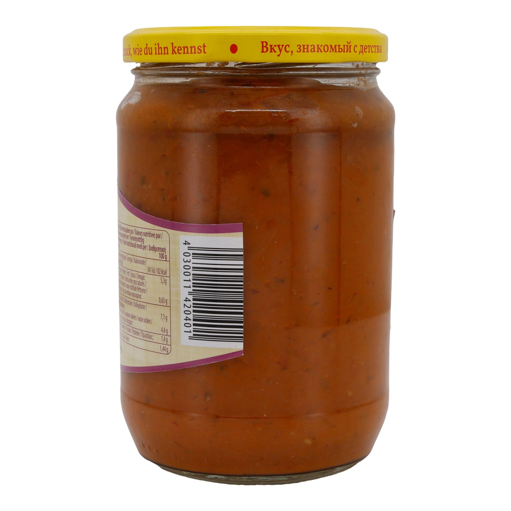 Auberginenpüree Steinhauer | Mit Karotten | Hausgemacht | 680g - Taste Your World