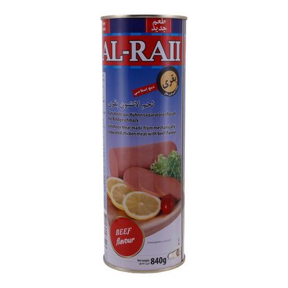 Aufschnitt Al-Raii | Halal kipseparatorvlees met rundvleessmaak | Veelzijdig genot voor brood en gerechten | 840 g