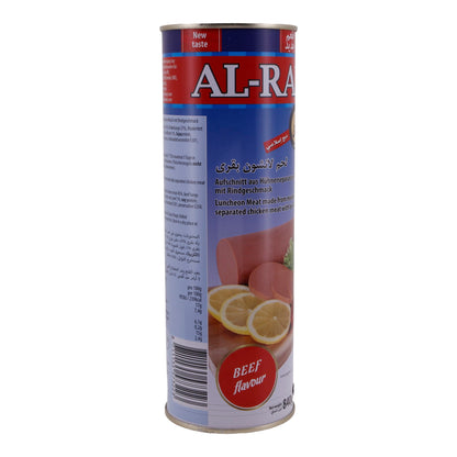 Aufschnitt Al-Raii | Halal kipseparatorvlees met rundvleessmaak | Veelzijdig genot voor brood en gerechten | 840 g