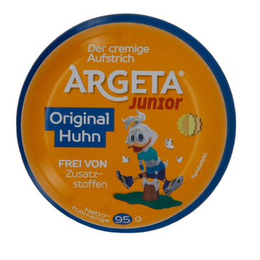 Aufstrich Argeta Junior Original | Hühneraufstrich | Milde Delikatesse für Kinder | 95 g ARGETA