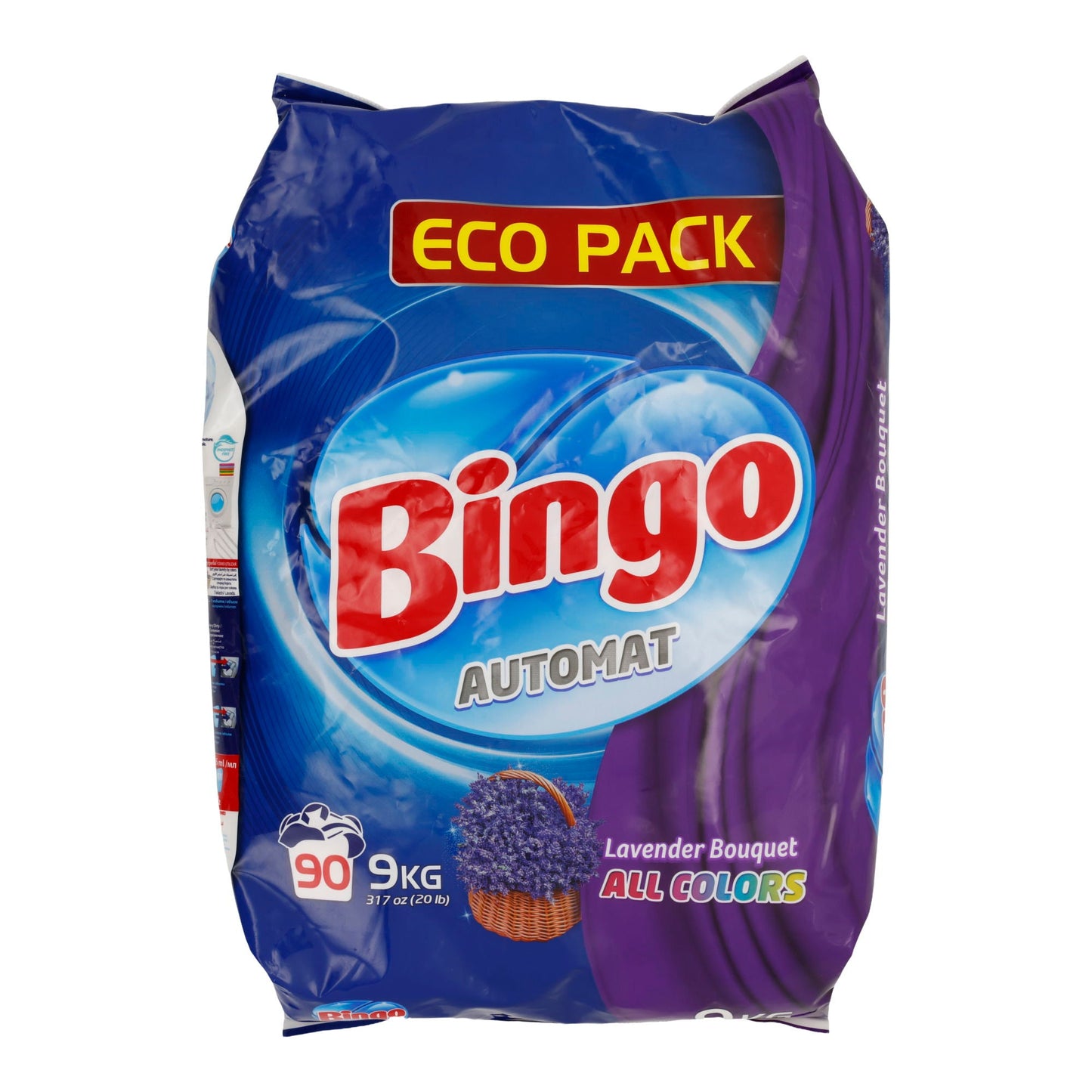 Automat Lavender Bouquet Bingo | Waschmittel | Für alle Farben | 9 kg