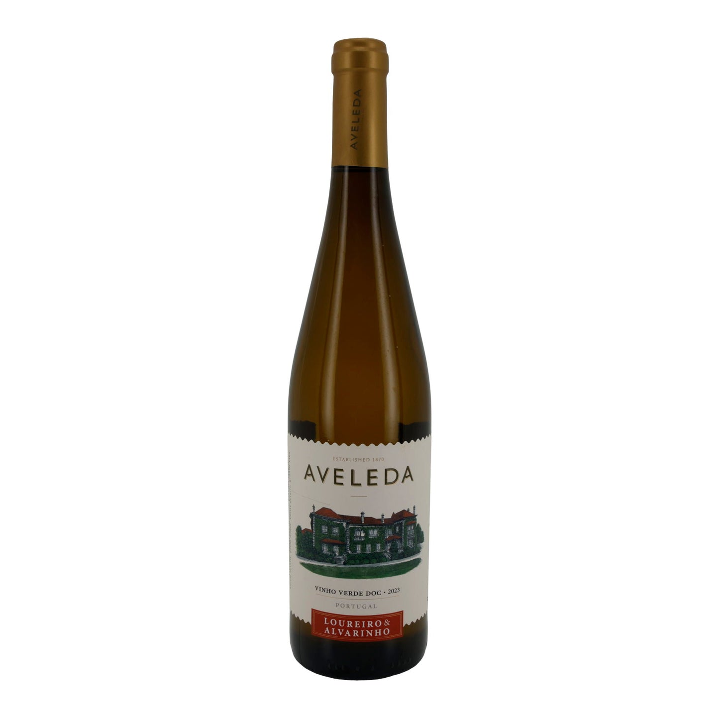 Aveleda Loureiro & Alvarinho 2023 | Vinho Verde DOC | Portugiesischer Weißwein | 750 ml | 11,5 % vol | Vegan
