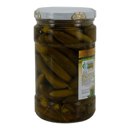Baby - Gurken eingelegt 1&1 | Pickled Baby Cucumbers | Aromatisch & knackig | 660 g (Abtropfgewicht 260 g) - Taste Your World