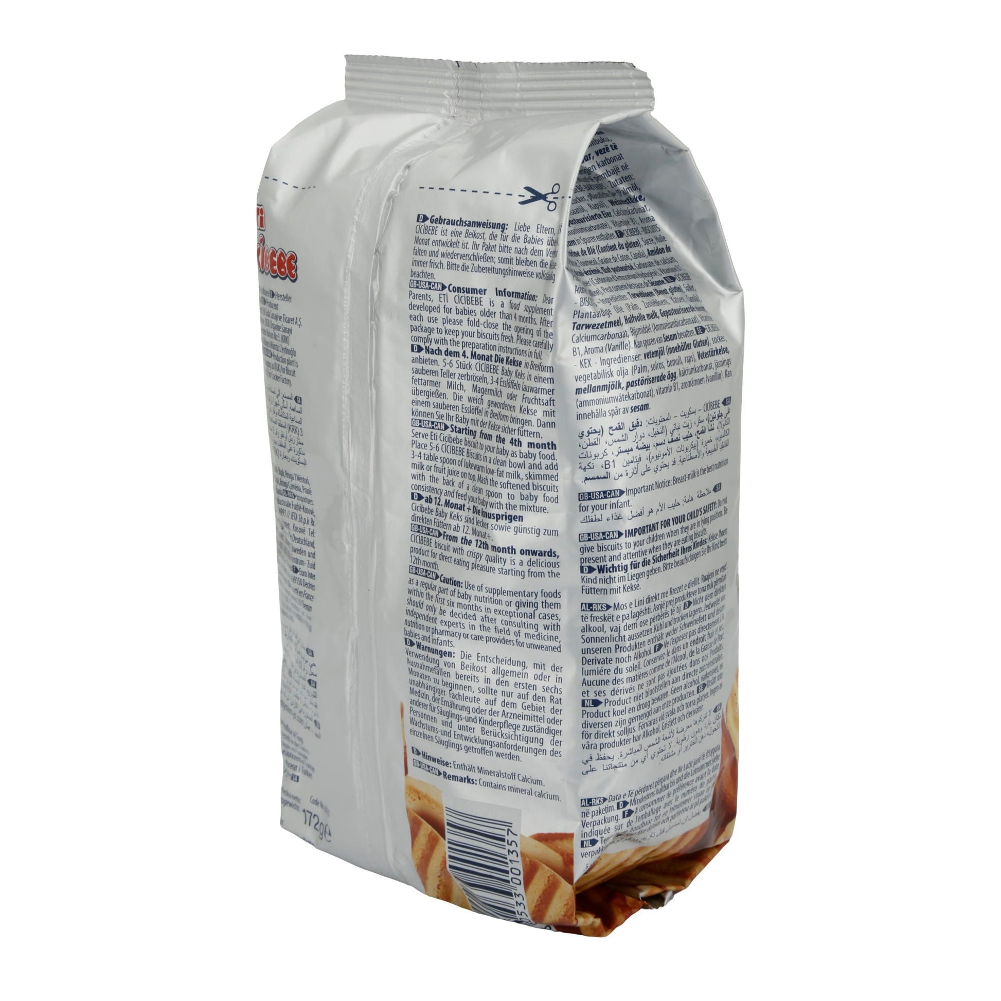 Baby - Kekse Eti Cicibebe | Keks | Für Babynahrung | 172g - Taste Your World