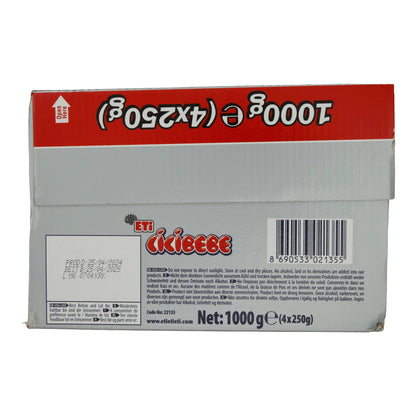 Baby-Kekse Eti Cicibebe | mit Kalzium | 4 x 250 g | 1000 g