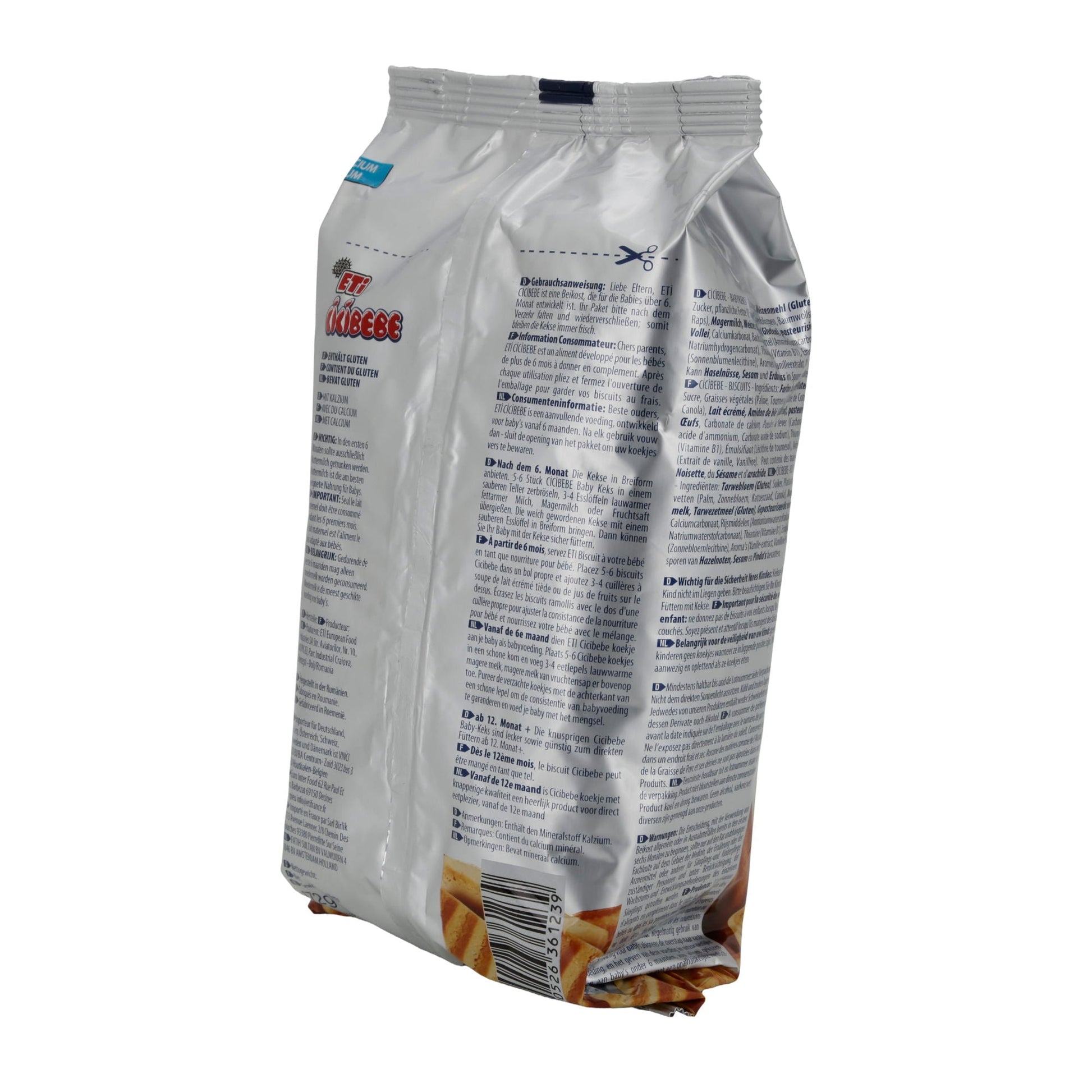 Babykekse ETi Cicibebe | Babynahrung | mit Kalzium angereichert | 172 g - Taste Your World