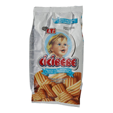 Babykekse ETi Cicibebe | Babynahrung | mit Kalzium angereichert | 172 g Cici