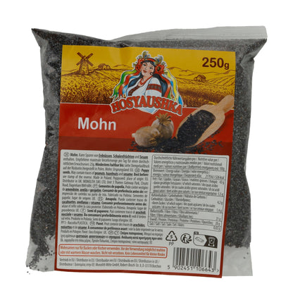 Backmohn HOSYAUSHKA | Épice | De haute qualité, idéal pour la pâtisserie et la cuisine | 250g