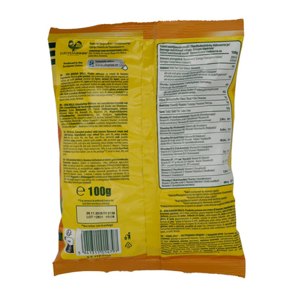 Banana Rolls Viva | Snack | Crispy rolls with banana cream filling | 100 g