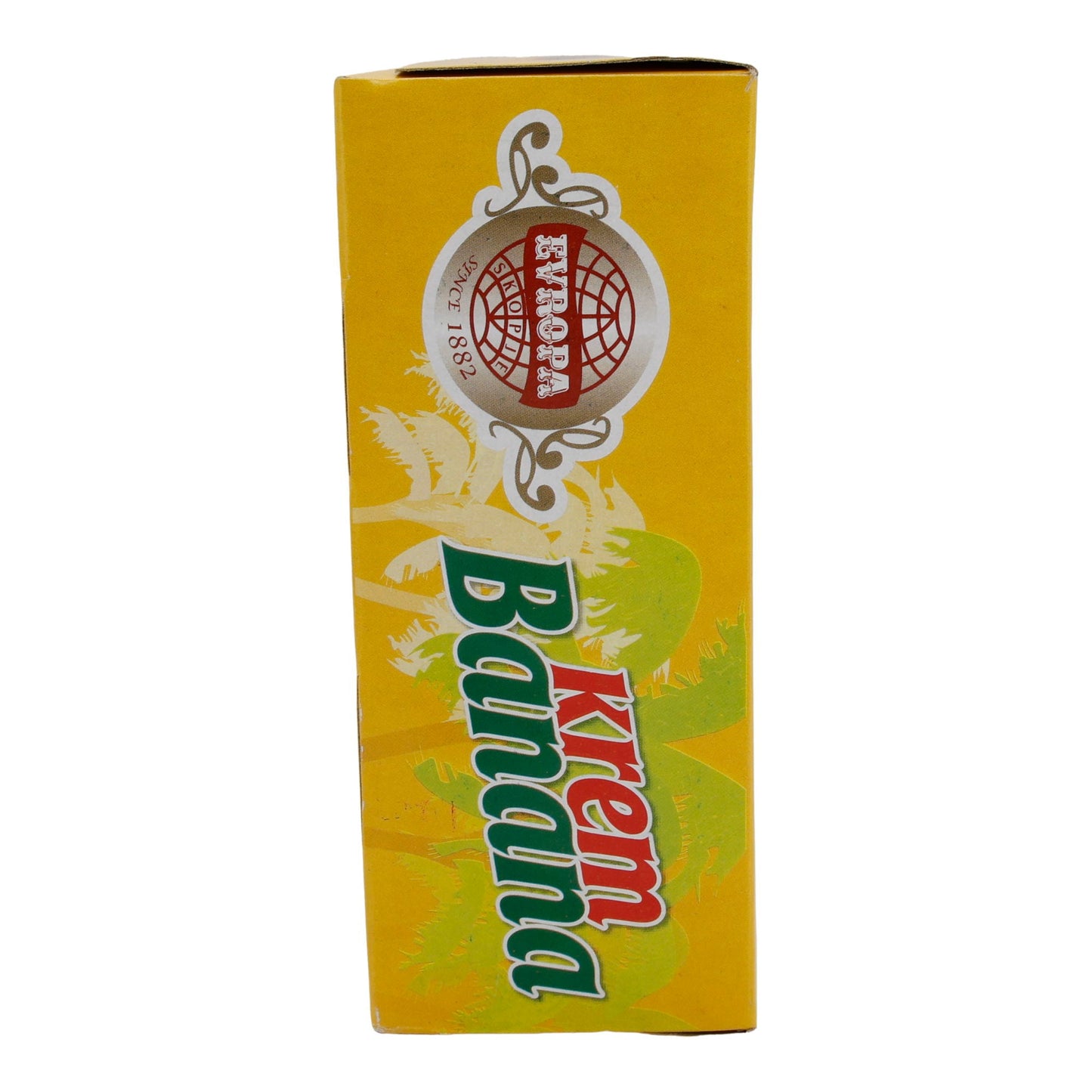 Crème de banane Evropa Krem Banana | Confiserie | au goût de banane et glaçage au chocolat | 32 pièces, 544g