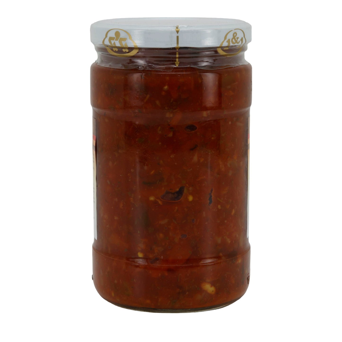 Bandari Gemüse eingelegt 1&1 | Mixed Pickled Vegetables mit Tomatenpaste | Herzhaft & würzig | 660 g (Abtropfgewicht 410 g)