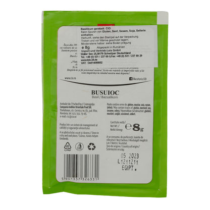 Basiilicum CIO | Dried Basil | (Busioc) | 8g