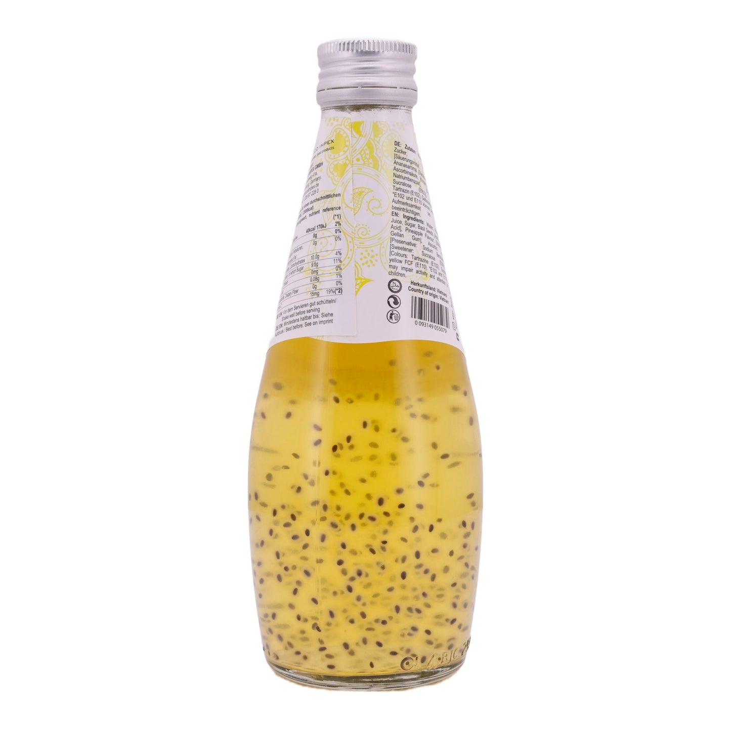 Basil Seed Drink Star Fresh | Refreshing | With Pineapple Juice | 290 ml