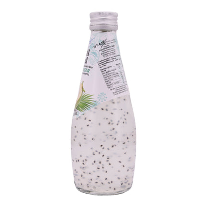 Basil Seed Drink Star Fresh | Refreshing | With Coconut Water | 290 ml