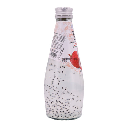 Bevanda ai semi di basilico Star Fresh | Rinfrescante | Con succo di litchi | 290 ml