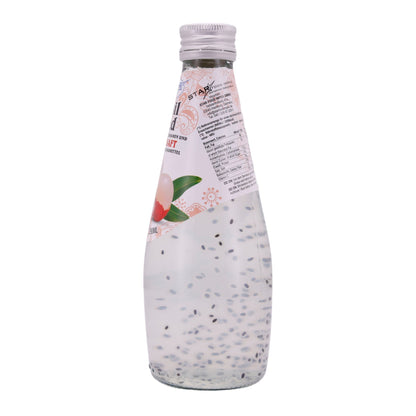 Bevanda ai semi di basilico Star Fresh | Rinfrescante | Con succo di litchi | 290 ml