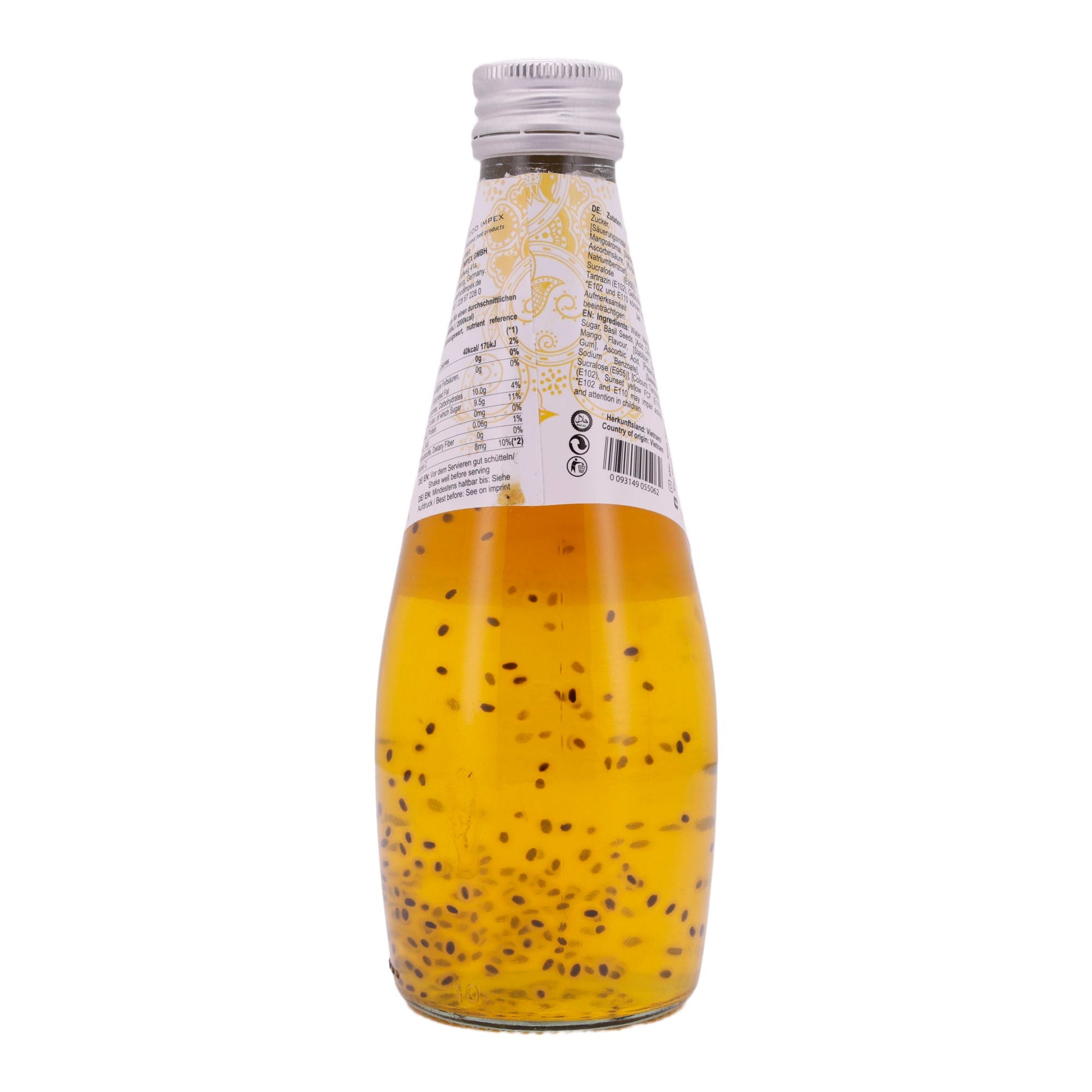 Basil Seed Getränk Star Fresh | Erfrischend | Mit Mangosaft | 290 ml - Taste Your World