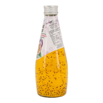 Basil Seed Getränk Star Fresh | Erfrischend | Mit Passionsfrucht | 290 ml