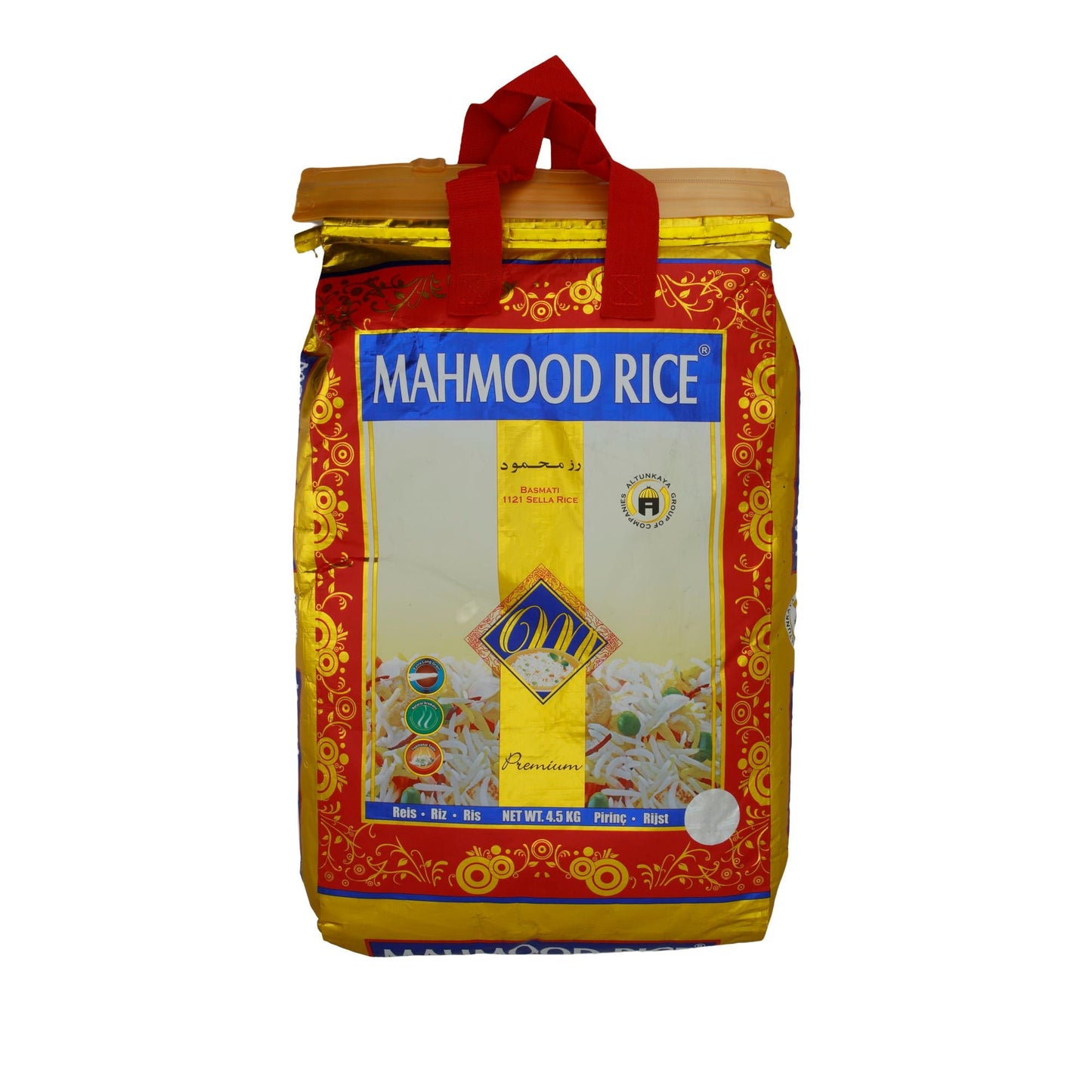 Riso Basmati Sella Mahmood | Basmati Parboiled | Extra lungo, aromatico | 5 kg
