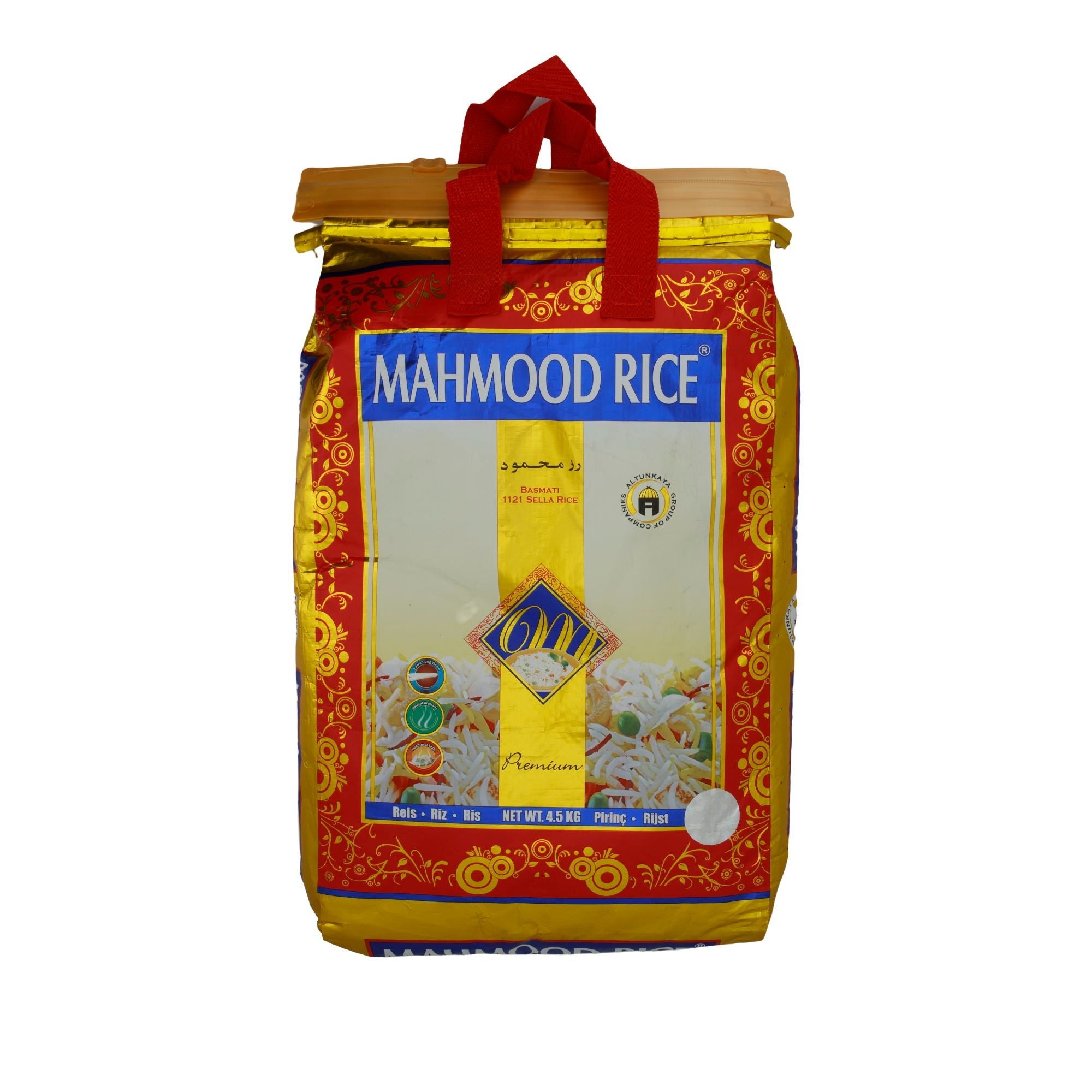Basmati Sella Reis Mahmood | Parboiled Basmati | Extra lang, aromatisch | 4,5 kg - Taste Your World