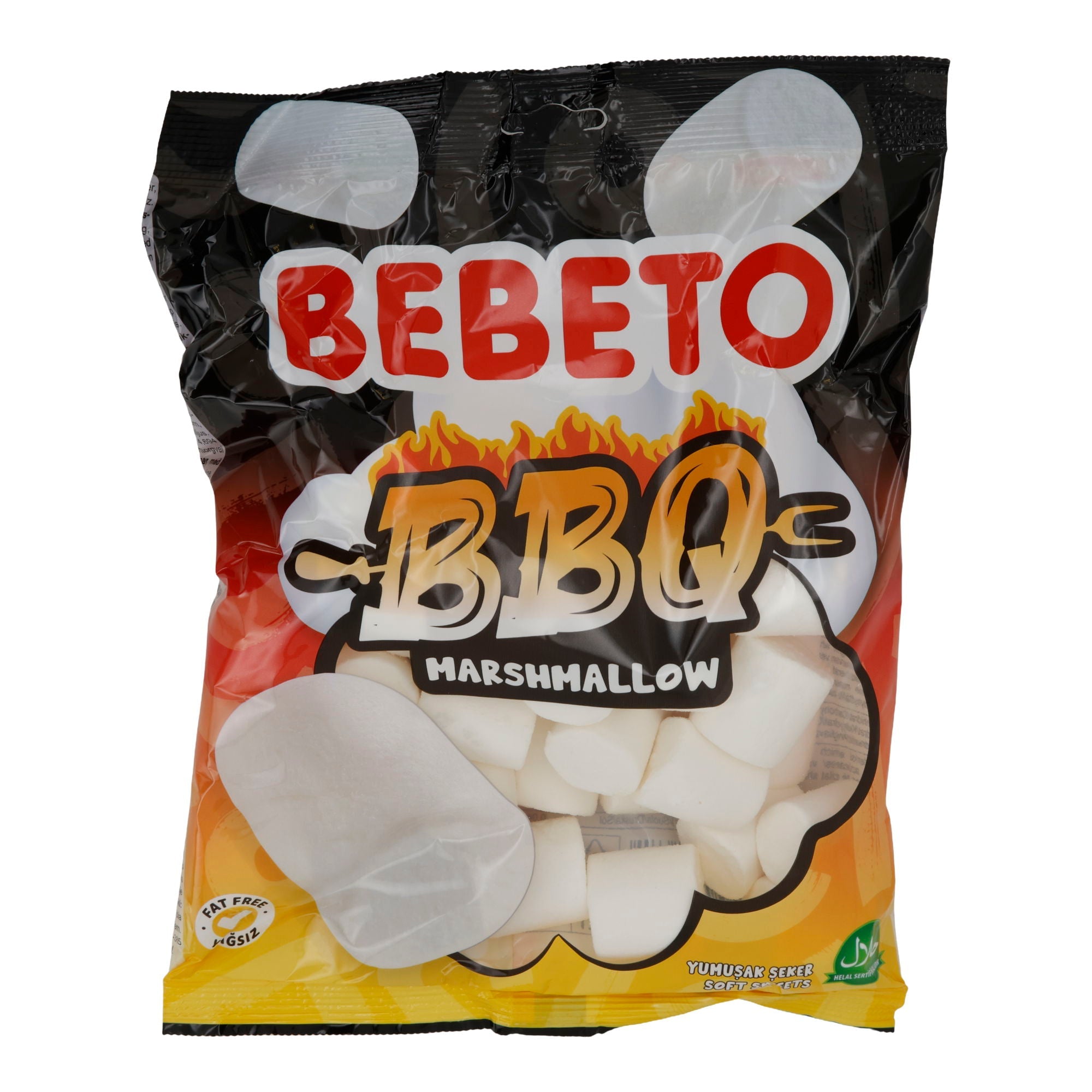 Bebeto BBQ Marshmallow | Ideal zum Grillen | Süßwaren | 250 g - Taste Your World