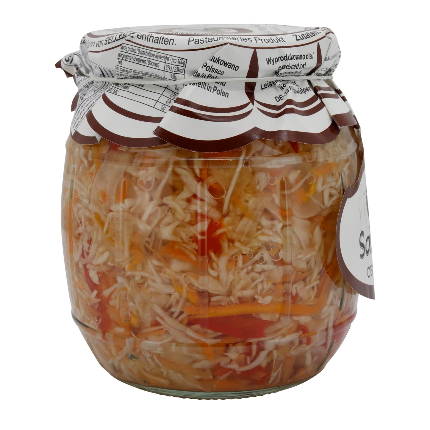 Insalata di contorno Smak Tradycji | Insalata per pranzo | Tradizionale in barattolo | 640g