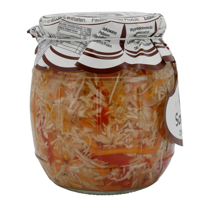 Insalata di contorno Smak Tradycji | Insalata per pranzo | Tradizionale in barattolo | 640g