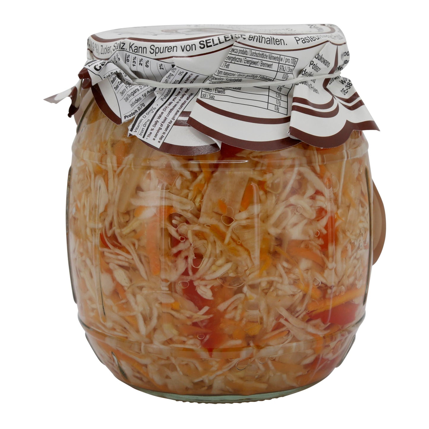 Insalata di contorno Smak Tradycji | Insalata per pranzo | Tradizionale in barattolo | 640g