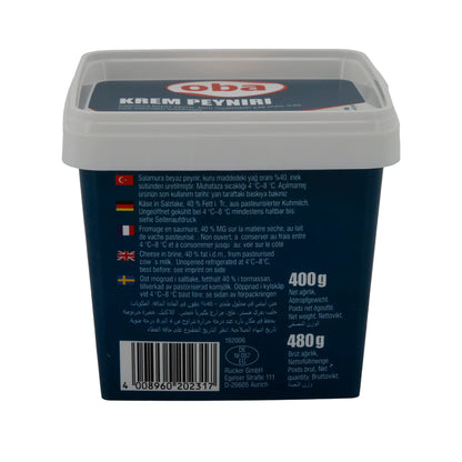 BEYAZ KREM PEYNIR SCHALE % 40 YAGLI - Taste Your World