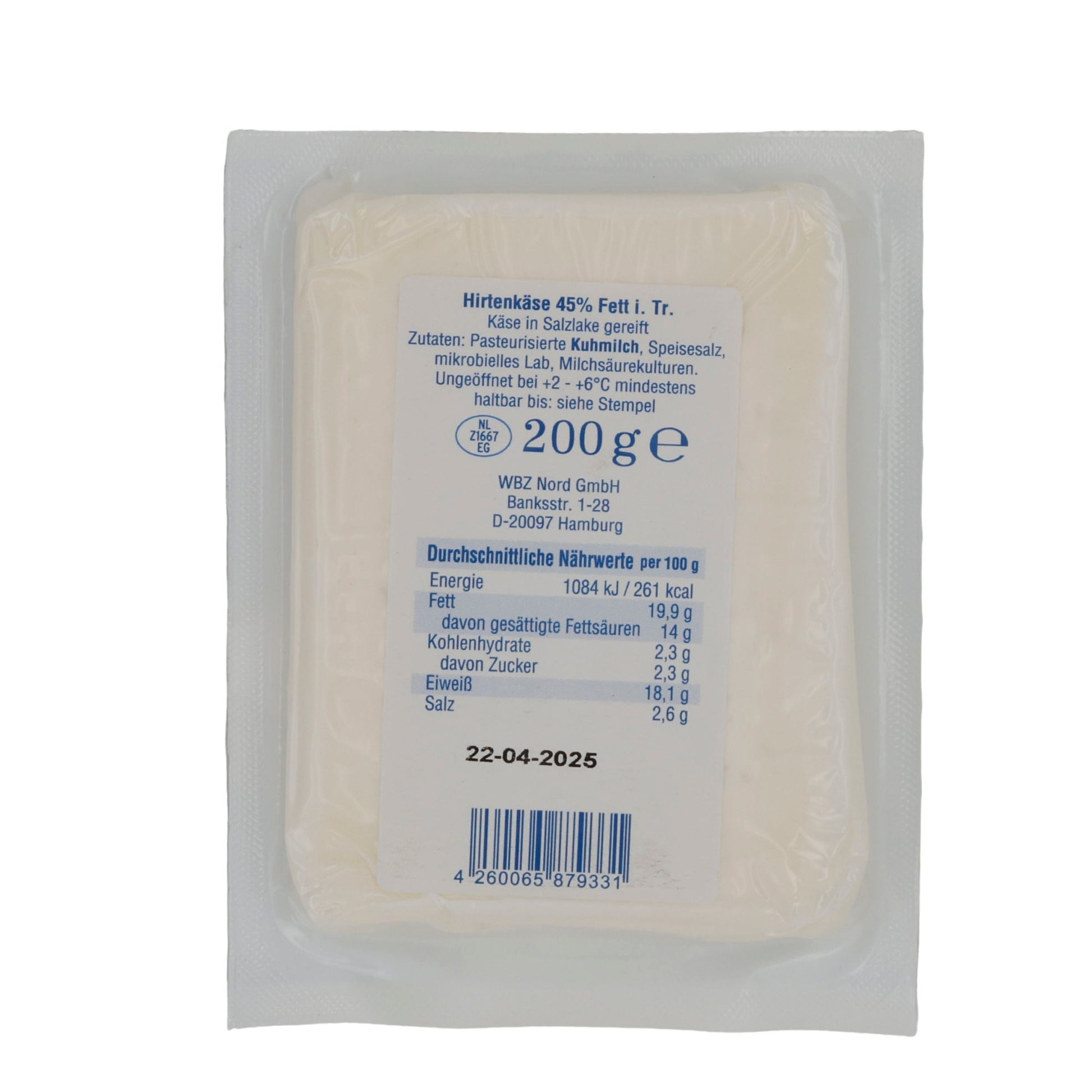 BEYAZ PEYNIR VAKUM 45 % YAGLI - Taste Your World