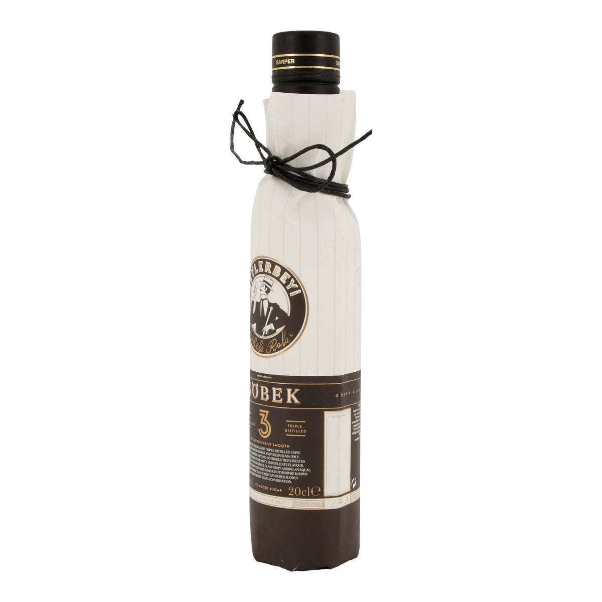 Beylerbeyi Göbek Rakı | Triple Distilled | 45 % vol | 200 ml Beylerbeyi Göbek
