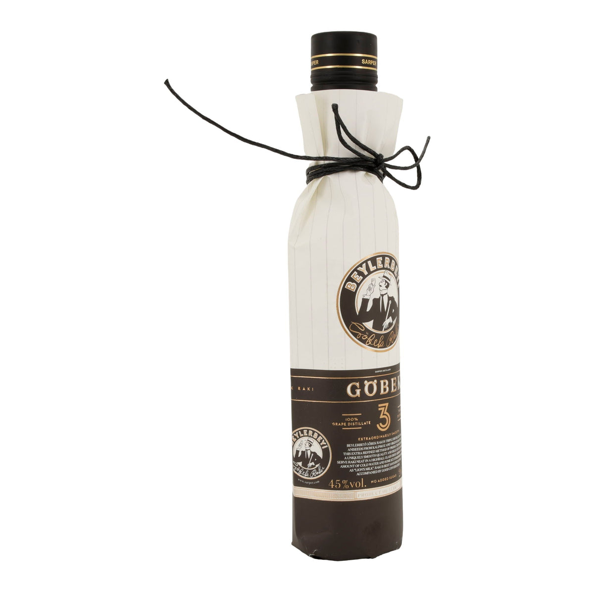 Beylerbeyi Göbek Rakı | Triple Distilled | 45 % vol | 200 ml
