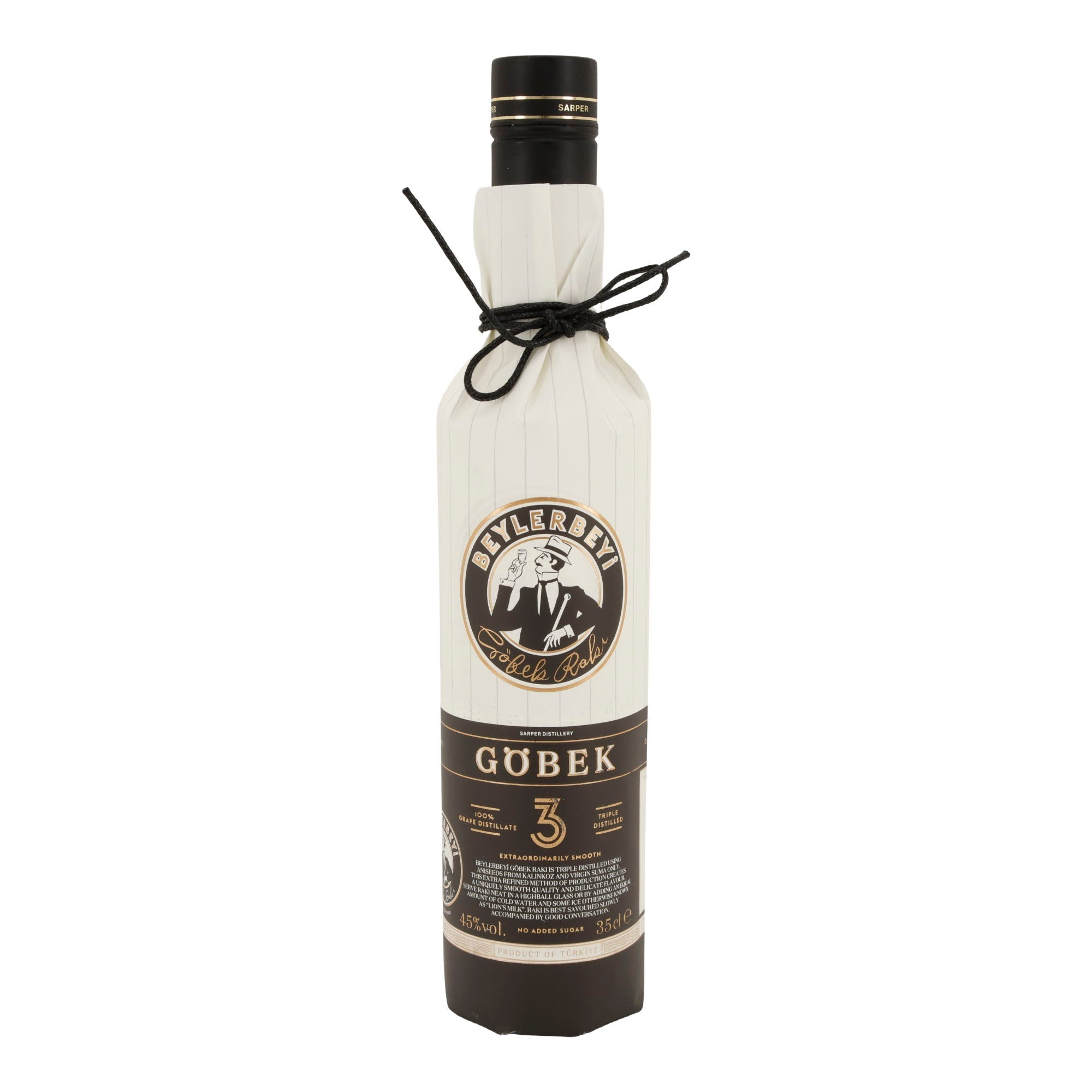 Beylerbeyi Göbek Rakı | Triple Distilled | 45 % vol | 350 ml Beylerbeyi Göbek