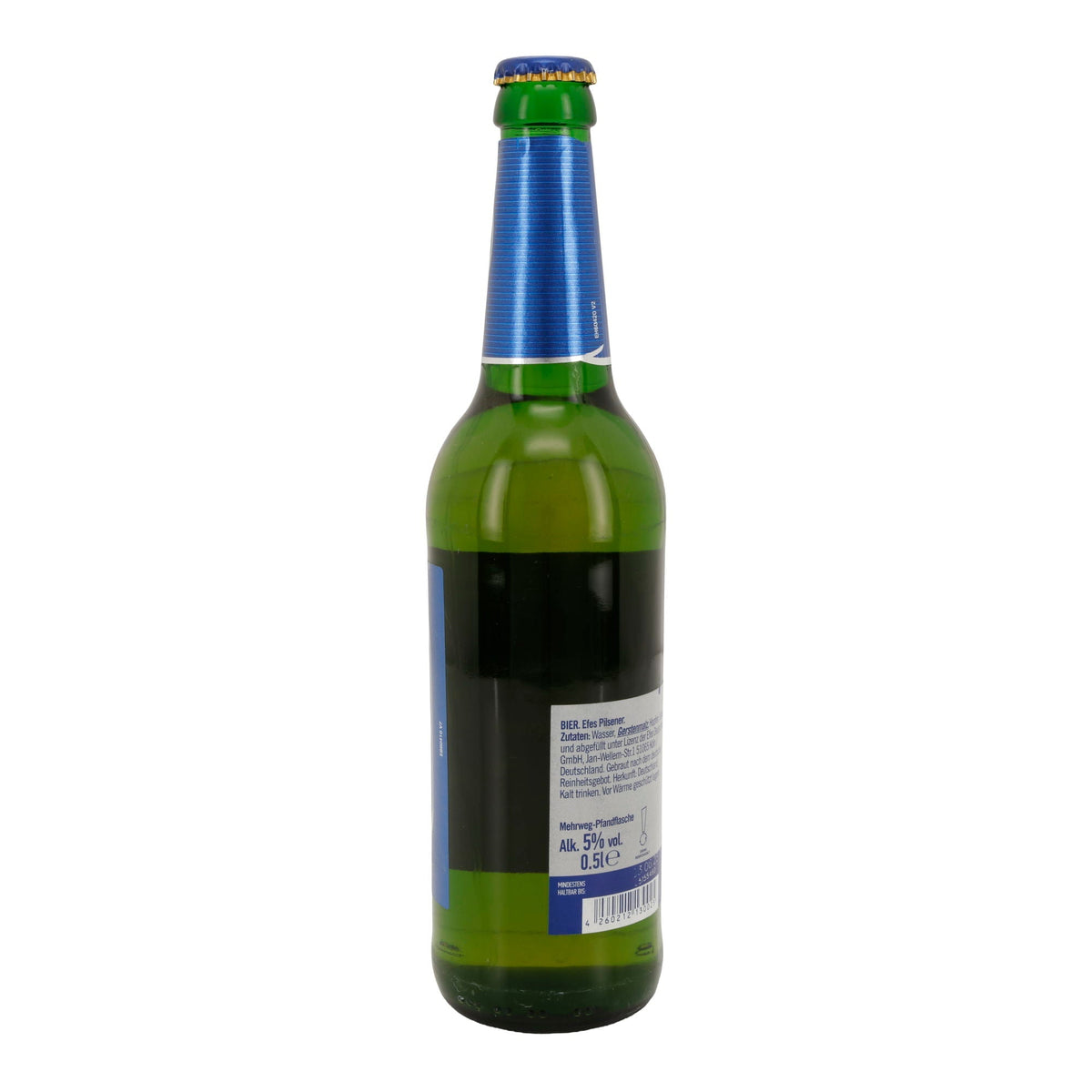 Bier Efes Pilsener | Türkei | 5 % vol | 0,5 l Mehrwegflasche Efes