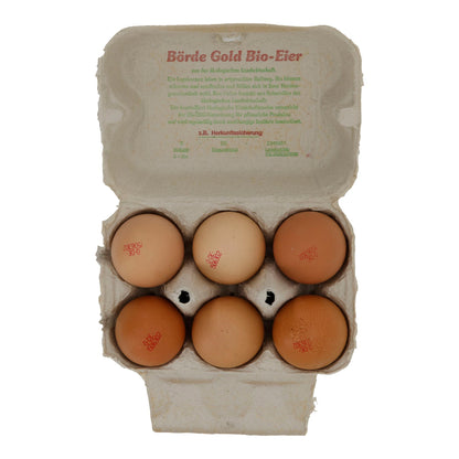 Bio Eggs Selsinger | fresh eggs from organic production Class A | 6 pieces