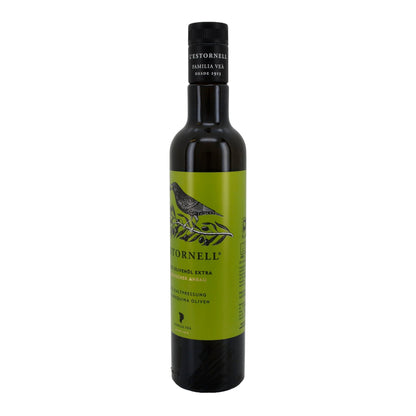 Bio-Olivenöl | L’Estornell | Arbequina, erste Kaltpressung, natives Olivenöl extra, biologischer Anbau | 500 ml Silca