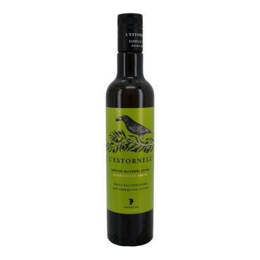 Bio-Olivenöl | L’Estornell | Arbequina, erste Kaltpressung, natives Olivenöl extra, biologischer Anbau | 500 ml Silca