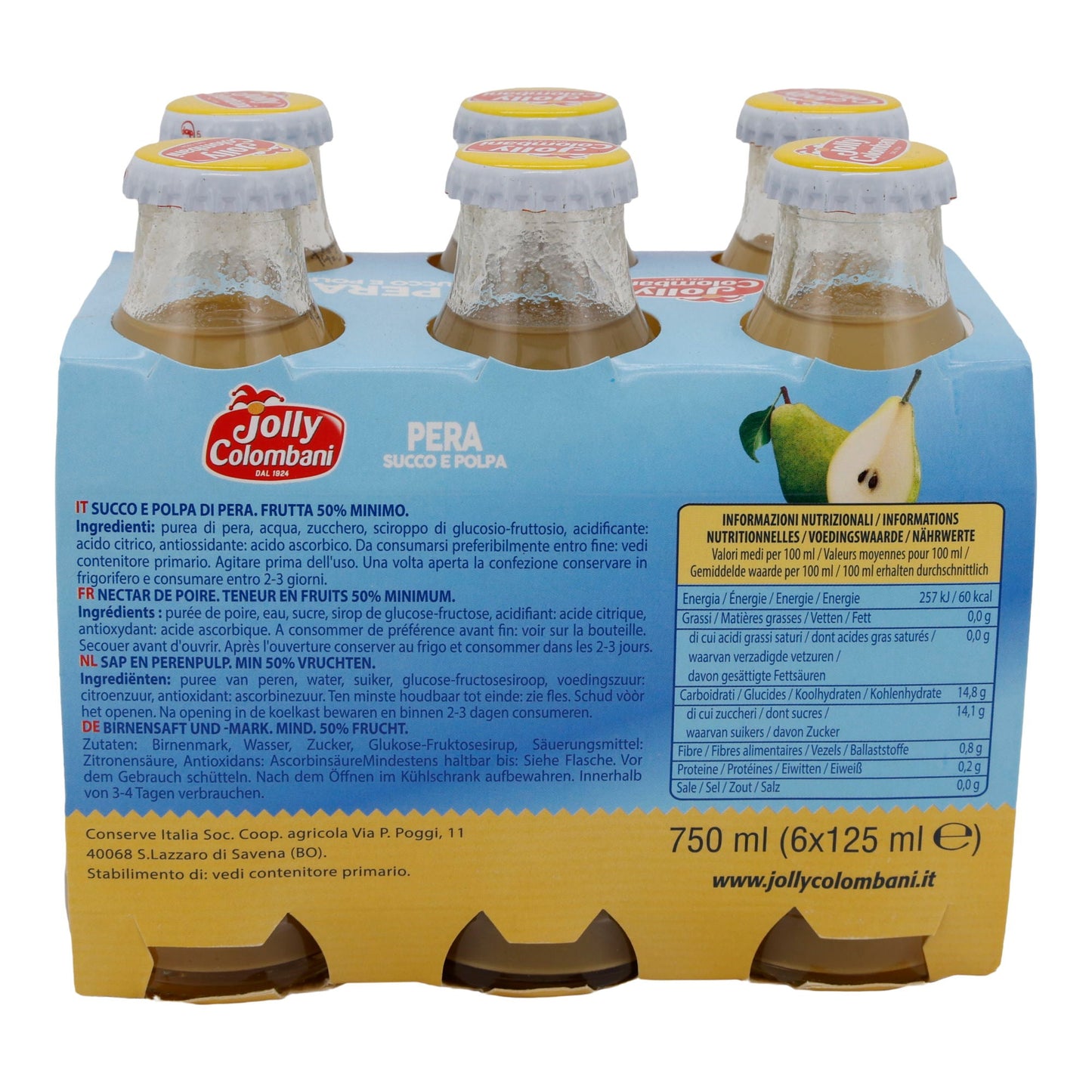 PEAR JUICE 6 PACK