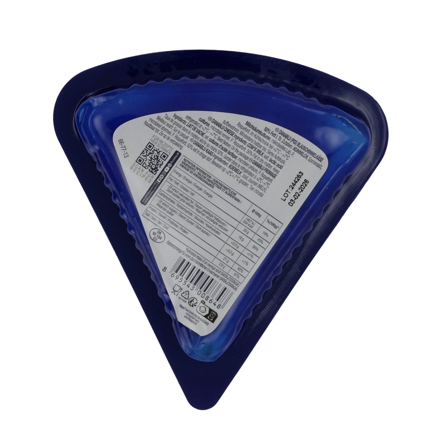 Blauschimmelkäse Muratbey Danablu Cheese | Blauschimmelkäse | Aus Kuhmilch | 100 g MURATBEY