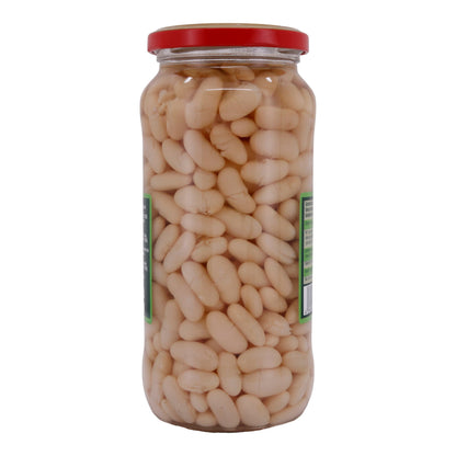 Bohnen Dere | Haricots blancs cuits en saumure | Poids net égoutté 400 g | 580 g
