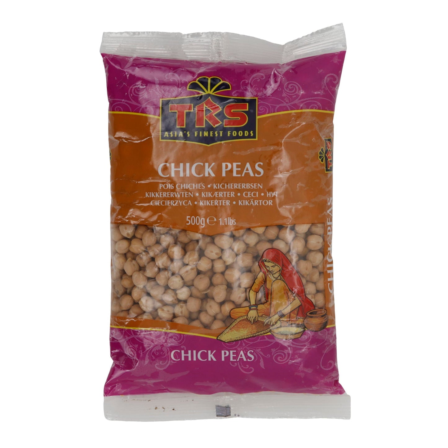 Bohnen TRS Kikkererwten | Kichererbsen | Peulvruchten | 500g