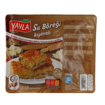 Börek Yayla | Su Böreği Kıymalı | Herzhaft gefüllt mit Hackfleisch | 700 g YAYLA