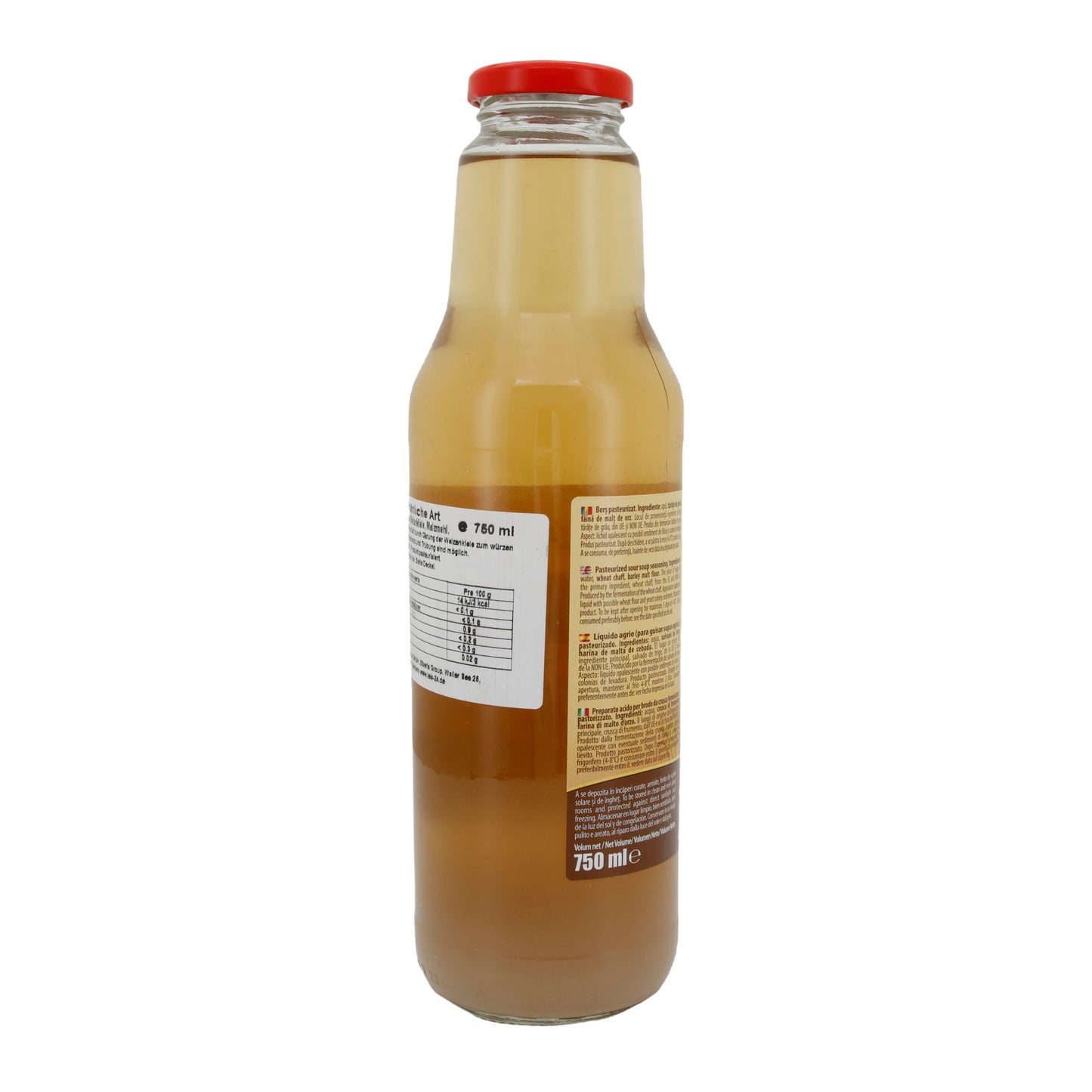 Bors Pasteurisiert Olympia | Traditioneller Würzsud mit Weizenkleie und Malzmehl | 750 ml