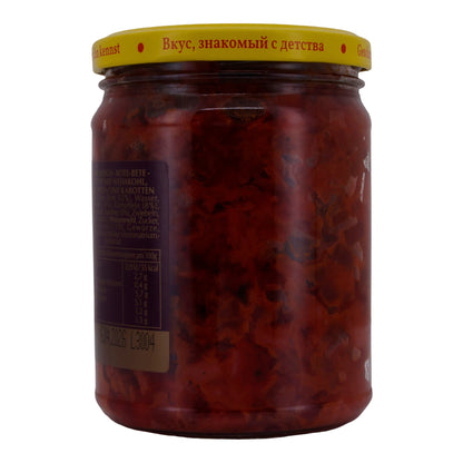 Borschtsch Steinhauer | Rode Biet Stoofpot | Met witte kool, aardappelen & wortelen, traditioneel | 500 g