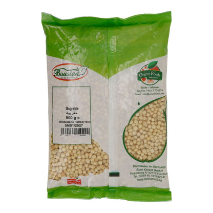 Boustan Mograbie | Libanesischer Großkorn-Couscous | 900 g | Mograbieh | Aus Hartweizengrieß | Made in Lebanon BOUSTAN
