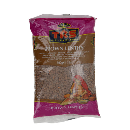 BROWN WHOLE LENTILS