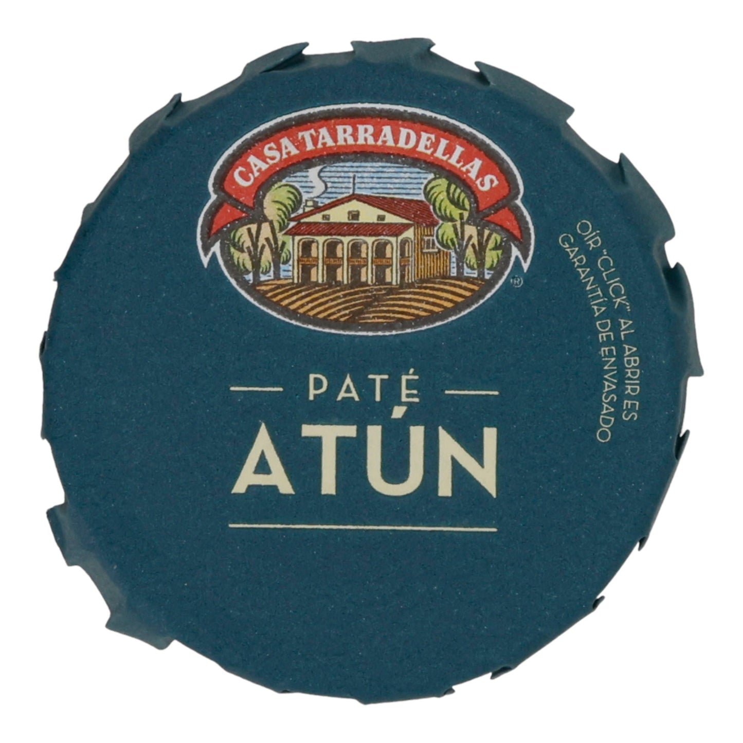 Brotaufstrich Casa Tarradellas | Paté de Atún | cremig, glutenfrei, mit 50 % Thunfisch | 125 g Silca