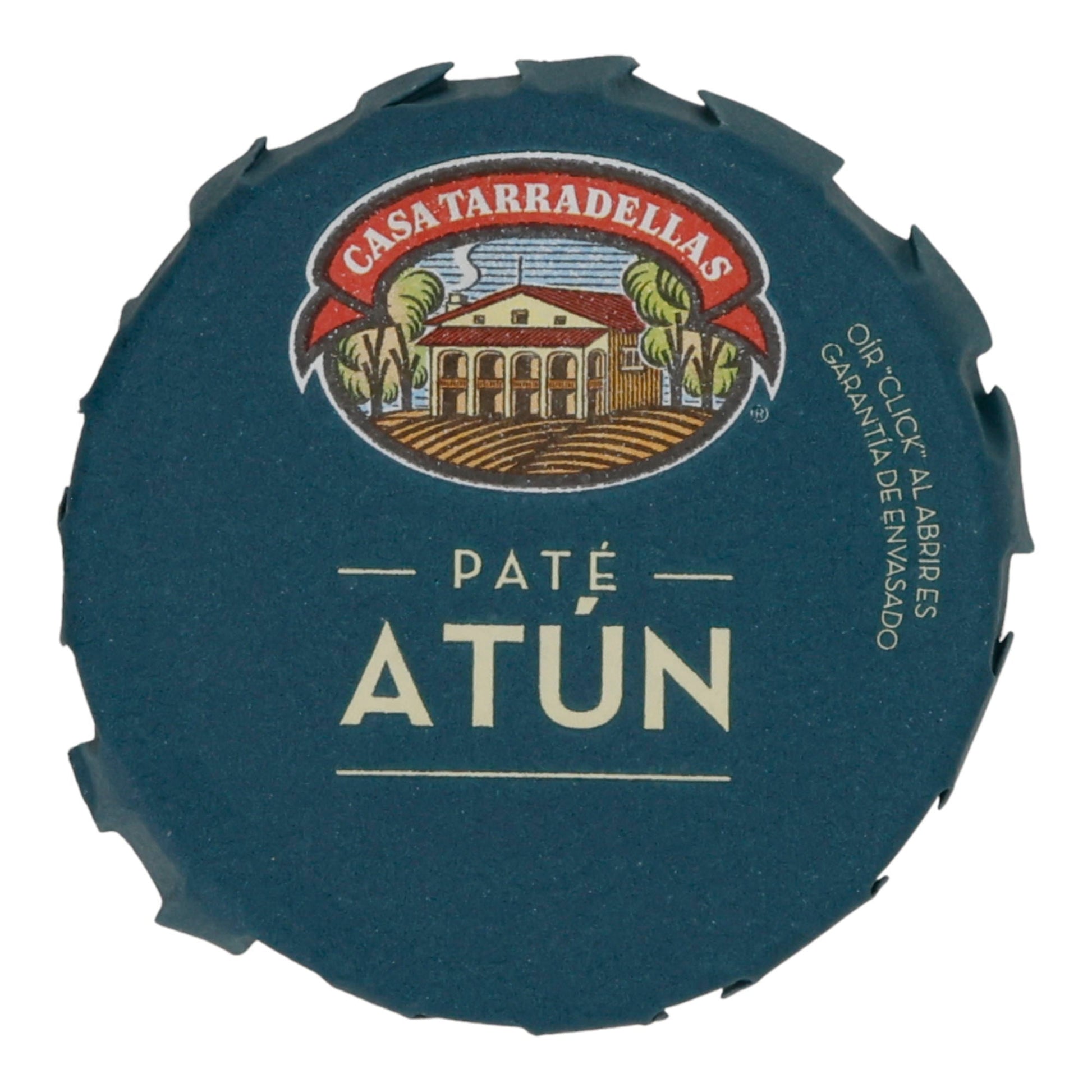 Brotaufstrich Casa Tarradellas | Paté de Atún | cremig, glutenfrei, mit 50 % Thunfisch | 125 g Silca
