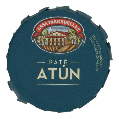 Brotaufstrich Casa Tarradellas | Paté de Atún | cremig, glutenfrei, mit 50 % Thunfisch | 125 g Silca