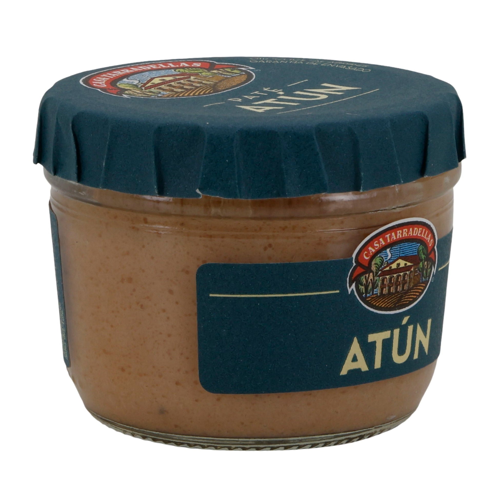 Brotaufstrich Casa Tarradellas | Paté de Atún | cremig, glutenfrei, mit 50 % Thunfisch | 125 g Silca